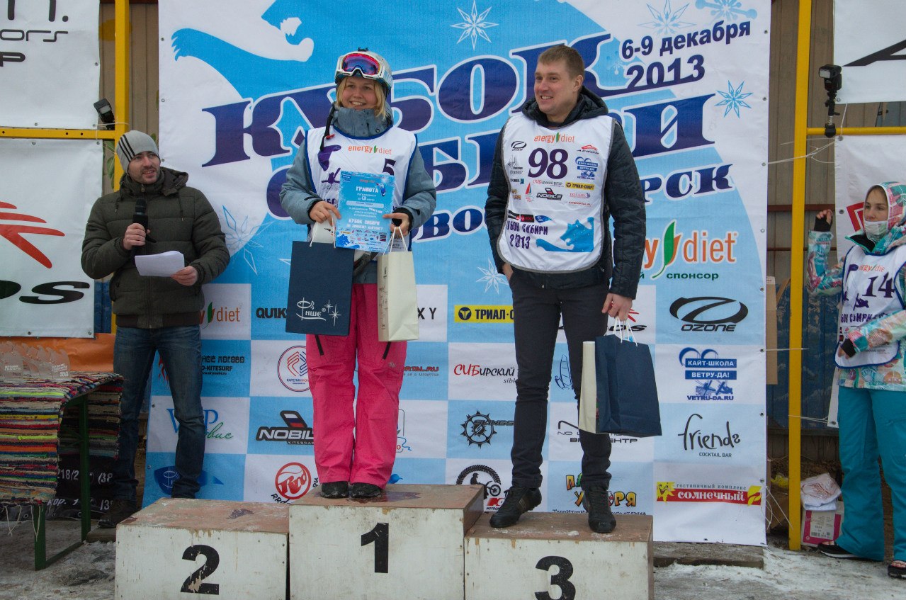 Чемпионат Сибири 2013 по зимнему кайтингу